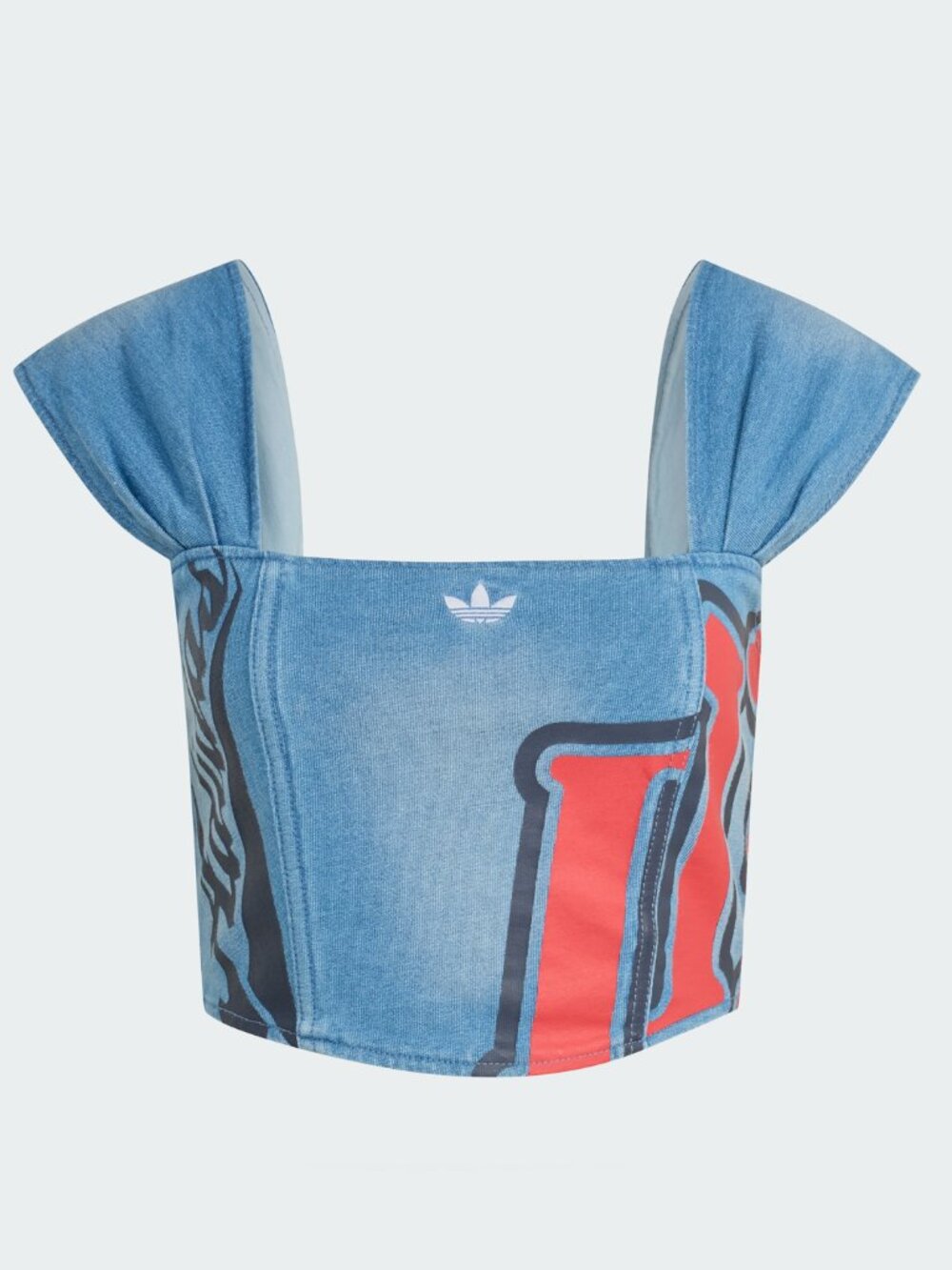 NWT Adidas Originals GFX Coursage Top Size 8 - Picture 4 of 12